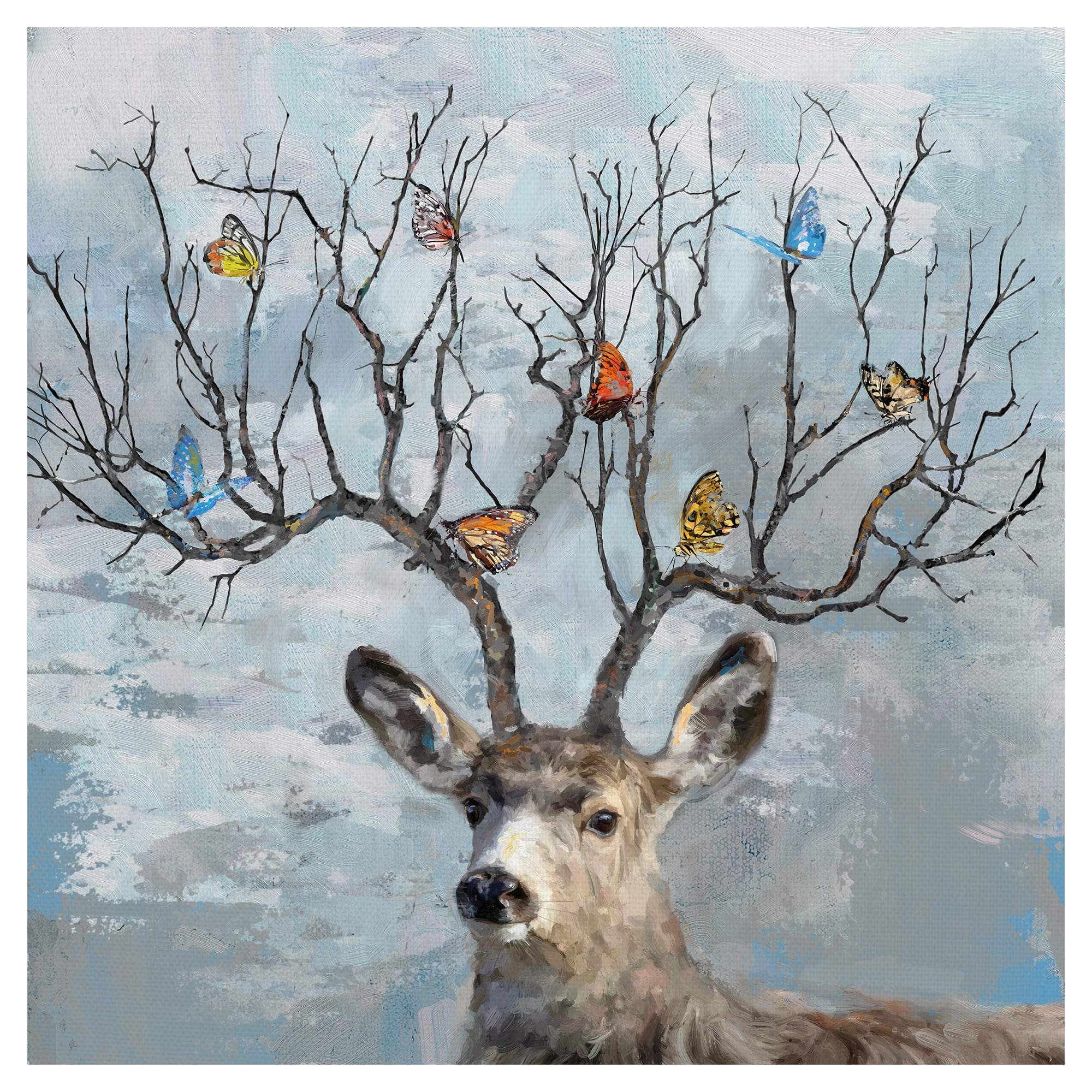 Nearest & Deerist II by Studio Arts Canvas Art