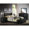 thumbnail image 1 of ACME Ireland III Full Bed in Black PU, 1 of 3