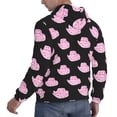 thumbnail image 6 of Haiem Cowboy Hat Patterned Men's Hoodie with Kangaroo Pocket - Ideal Pullover Sweatshirt for Daily Wear, Travel, and Home-Small, 6 of 7