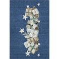 thumbnail image 2 of Addison Rugs Mayfield Premium Machine Washable Transitional Holiday Navy Rectangle Rug, 8' x 10', 2 of 7