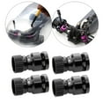 thumbnail image 4 of 4 Pieces Aluminium Alloy Body Shell Mount Parts Upgarde Accessories Column Hole Locator for RC Car Black, 4 of 9