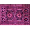 thumbnail image 1 of Ahgly Company Indoor Rectangle Persian Purple Traditional Area Rugs, 4' x 6', 1 of 4