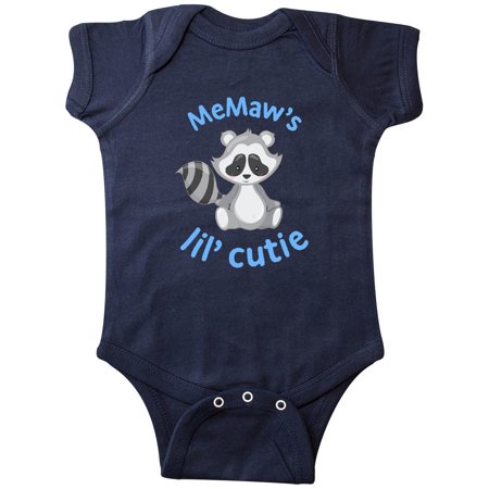 

Inktastic MeMaw s Lil Cutie Gift Baby Boy or Baby Girl Bodysuit