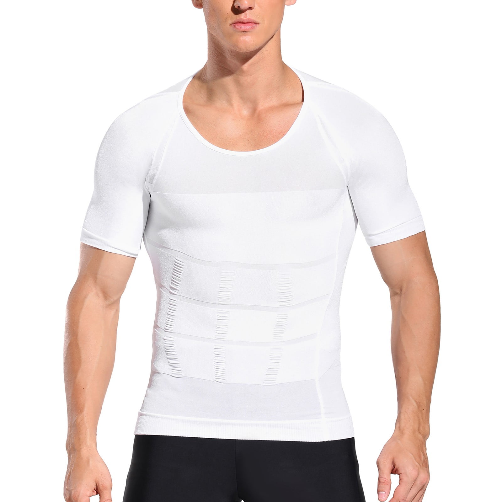 FITTOO Men Compression Shirt Underwear Slimming Tank Top Workout Top ...