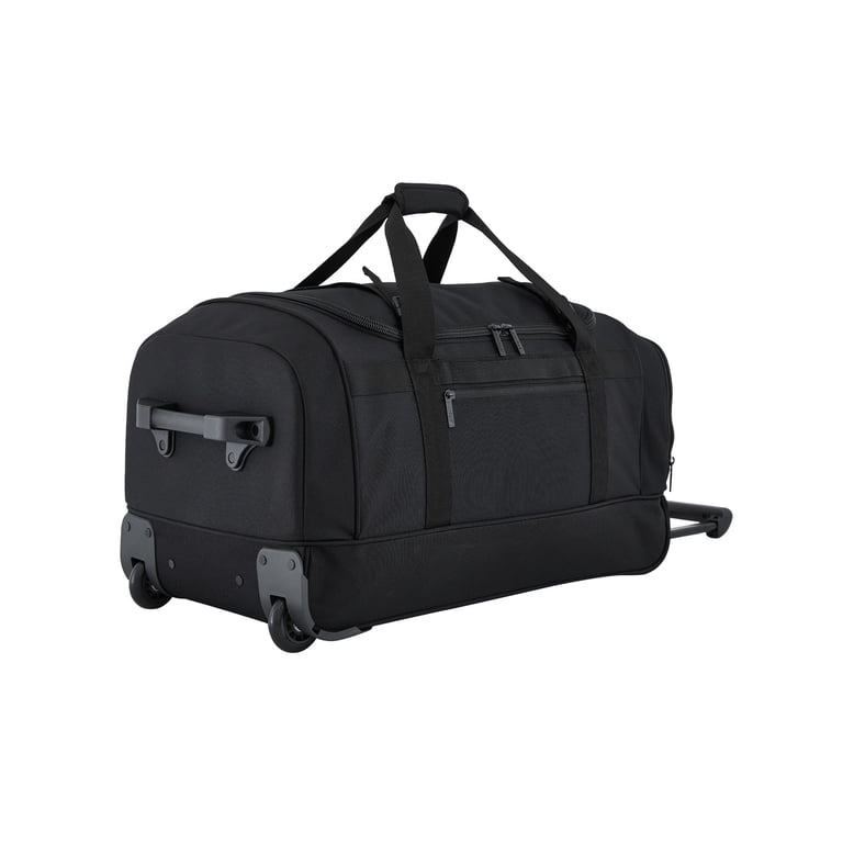 Protege Everyday Journey 25-Inch Rolling Duffel, Black photo 1