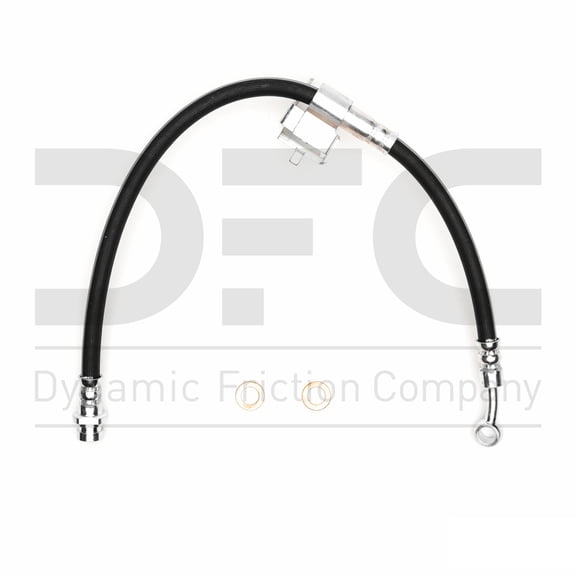 Rear Right Dynamic Friction Company Brake Line Hose 350-03107 For 2006-2007 Hyundai Accent, 2006-2011 Kia Rio