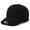 Black, variant on Breathable Mesh Summer Hat, Newsboy Beret Cap, Cabbie Flat Cap With Unique Belt Design, For Formal Events & Daily Wear, Black A, Size A