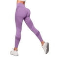 thumbnail image 3 of Women's Sculpting Workout Leggings High Waist Tummy Control Compression Fitness Training Pants, 3 of 9