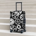 thumbnail image 6 of Hirioo Metallic Gears for Elasticity Suitcase Cover (No luggage Included) Durable Luggage Protector Fits 18-32 Inch Luggage-Medium, 6 of 7