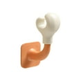 thumbnail image 2 of ROLKFUK 2-Pack Orange Boxing Glove Adhesive Hooks, Drill-Free Decorative Wall Hooks for Home Storage, 2 of 6