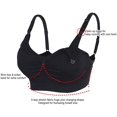 thumbnail image 2 of Body Silk Seamless Maternity Nursing Bra with Pads, Extenders & Clips, 2 of 7