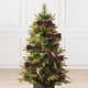 thumbnail image 4 of Paquete de lazos para árbol de Navidad: adornos colgantes de terciopelo para coronas y fiestas navideñas. Nchkun, 4 of 9