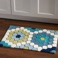 thumbnail image 5 of Linon Home Decor Le Soleil Area Rug Collection, Blue and Green, 1.83' x 2.83', 5 of 5