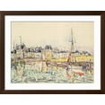 thumbnail image 2 of Art.com Le Croisic II Art Print by Paul Signac, Brown Frame Wall Art, 40" x 32", 2 of 5