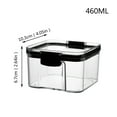 thumbnail image 3 of XKHHLH Extra Large Bulk Food Storage Containers with Airtight Lids for Flour, Sugar, Rice, Cereal & Pasta - Leakproof, BPA-Free Plastic Canisters for Kitchen & Pantry Organization, 3 of 3