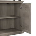 thumbnail image 3 of Coliseum Designer Bookcase with Doors in Driftwood Gray - Engineered Wood, 3 of 5