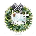 thumbnail image 3 of Fiudx Ofertas y liquidaciones Guirnalda de simulación Decoración de Pascua Decoración de ventana Decoración de puerta Colgante, 3 of 4