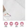 thumbnail image 6 of Spring Gnomes Kitchen Dish Towels for Drying Dishes Set of 4, Colorful Flowers Watercolor Butterfly Floral Plant Waffle Weave Microfiber Hand Tea Bathroom Towels Quick Dry & Absorbent Towel 12x12, 6 of 7