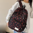 thumbnail image 4 of Fgnfyis Backpack for Girls Stylish Womens Bow Cute Shoulder Bag for Daily Use Commute Work Travel School Versatile Carryall Kindergarten Backpack Red, 4 of 8