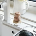 thumbnail image 3 of Brushes Natural Dish Scrubber With Racks Wooden Dishwashing Brush For Washing Dishes Pots Pans And Scrub Brush Multifunctional Cleaning Brush With Rack For Organization, 3 of 4