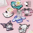 thumbnail image 3 of Aikesi factory three-dimensional cartoon coaster Hello Kitty Pacha dog half Fish Man big eared dog cool Lomi meilti, 3 of 5