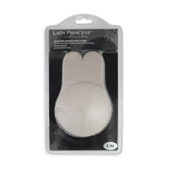 Womens Nude Microfiber Adhesive Lifting Pasties