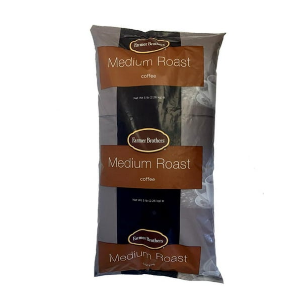Farmer Brothers Ground Coffee, Medium Roast, 5 Lb. Bag