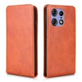 thumbnail image 3 of Folio Phone Case for Moto Edge 50S Pro 5G Magnetic Kickstand Cover with Camera Protection Brown, 3 of 7