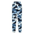 thumbnail image 7 of Nmnitkp Boys Pants Camouflage Girls Pants Joggers Pants Full Length Pants Children Thin Pants Wearing Lantern Pants Outside Athletic Pants Blue,11 Years, 7 of 7
