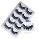 thumbnail image 1 of Pestañas postizas JanHm 5 pares esponjosas naturales 3D dramáticas gruesas reutilizables, 1 of 5