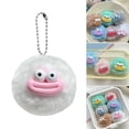 thumbnail image 2 of Sausage Mouth Pompoms Keychain Eye Catching Toy Suitable for Key Bags Backpacks Treasure Boxs, 2 of 9