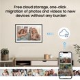 thumbnail image 2 of 10.1 Inch WiFi Digital Photo Frame with  App, HD IPS Touchscreen, Auto Rotate, Free Cloud Storage, Smart Sensor & Alexa Compatible, Black, 2 of 8