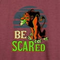 thumbnail image 3 of Disney Villains - Be Scared - Women's Lightweight French Terry Long Sleeve Shirt, 3 of 5