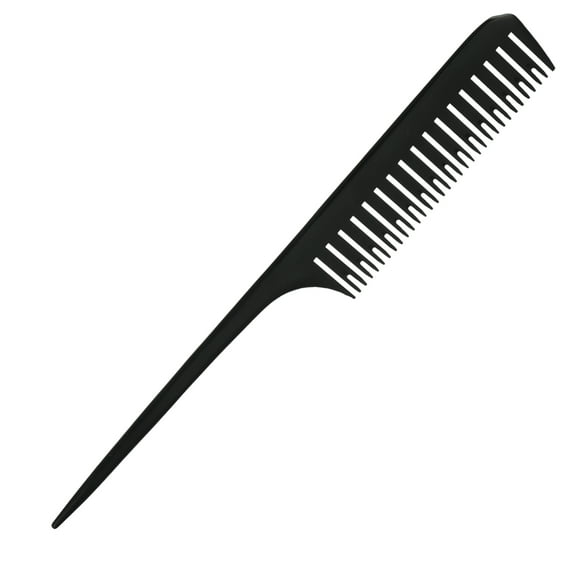 Unique Bargains Rat Tail Comb Long Tail Tip Comb Plastic Tail Comb Hair Styling Combs for Women Men 0.12" Tooth Width