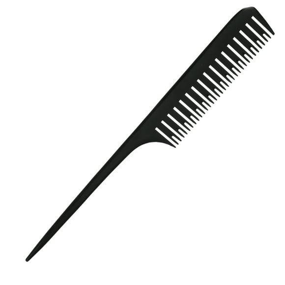 Unique Bargains Rat Tail Comb Long Tail Tip Comb Plastic Tail Comb Hair Styling Combs for Women Men 0.12' Tooth Width