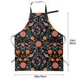 thumbnail image 4 of Rateoe Mexican Flower And Birds Aprons with Pocket,Men Womens Aprons Waterproof Adjustable Cooking Aprons for Kitchen Gardening and Salon, 4 of 7