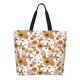 thumbnail image 1 of Balery Sunflowers And Butterflies Bolsa Tote Estilo Estético con Cremalleras, Bolsa de Hombro, Bolsa de Compras Grande y Plegable, 1 of 8