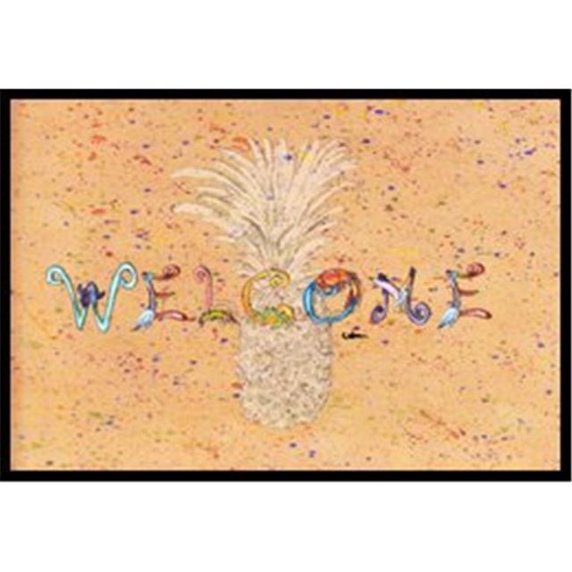 Carolines Treasures Ananas Tapis d'Intérieur Ou d'Extérieur - 18 x 27 Po.