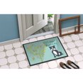 thumbnail image 4 of Carolines Treasures BB7623MAT Welcome Friends Black Staffie Indoor or Outdoor Mat, 18 x 27 in., 4 of 4