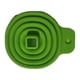 thumbnail image 5 of Monstrate Tolvas de silicona plegables de gel de sílice para un fácil almacenamiento y viaje embudo plegable multifuncional Cocina y Comedor verde, 5 of 6