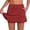 Red, variant on Gyujnb Tennis Skirts for Women, Trendy Stretchy Tummy Control High Waist Mini Skirt Summer Casual Athletic Skort with Pockets,Light Blue
