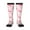 2 Black-1, variant on Cute Flamingo with Heart Print Gift Stocking Stuffers,Adult Stockings,Novelty Socks,Funny Socks Birthday Running Walking Sleeping