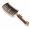 Golden boar bristles, variant on Curved Vent Hair Brush, ABS Styling Detangling Comb, 24.5 x 6.5cm Vented Rib Hair Brush for Blow Drying, Scalp Massage, Dust Removal and Daily Hair Styling