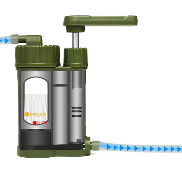 Premium Outdoor Wasser Filter Persönliche Wasser Filtration Pumpe Mit  Getriebe Wasserfilter Camping Wandern Klettern 