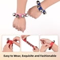 thumbnail image 2 of Tignapoo 8-Piece Wrist Bell Set for Music and Rhythm - Christmas Party Accessories in Pink & Blue (20cm), 2 of 6