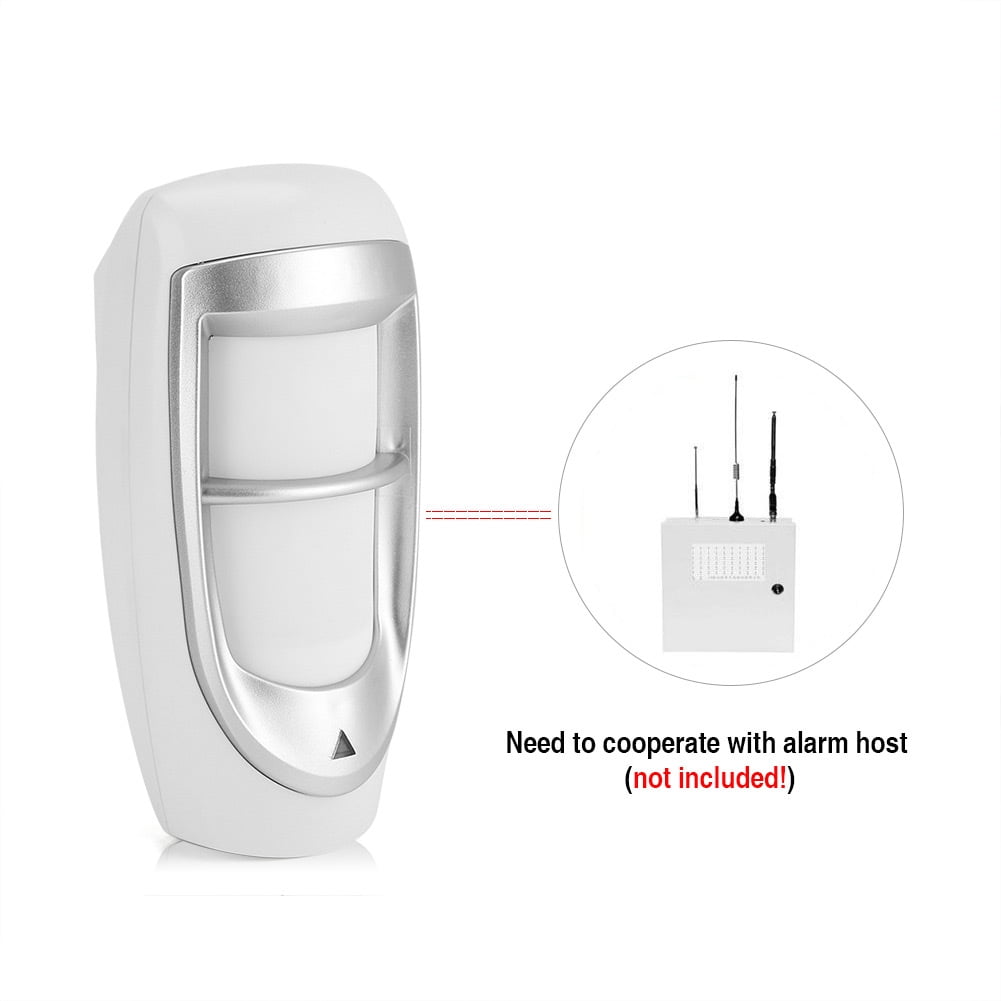 Wired Motion Detector,Outdoor Waterproof Wired Motion Infrared Detector,Dual PIR Sensor Pet Immunity Security System for Patio Deck Yard Garden