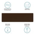 thumbnail image 2 of GelPro NewLife Anti-Fatigue Kitchen Runner Comfort Floor Mat-20x72-Leather Grain, Truffle, 2 of 5