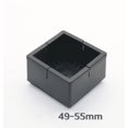 thumbnail image 1 of Tapas de silicona para patas de sillas, deslizadores para muebles, protección de silicona, almohadillas para patas de muebles, cubiertas para patas de sillas, protectores de mesa, 12 piezas, adecuado para patas de mesa cuadradas de 49-55 mm Sailing Electrónica, 1 of 5