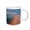 White, variant on 3drose, Head of the Meadow Beach, Cape Cod National Seashore, Massachusetts., 11oz Mug
