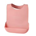 thumbnail image 2 of Bavoir Adulte en Silicone Imperméable Protecteur de Vêtements Réutilisable Attrape-Miettes pour Repas, 2 of 5